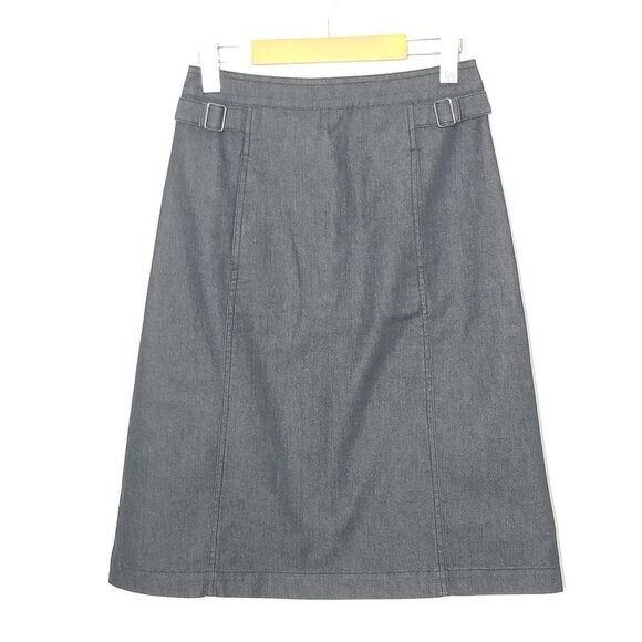 Vintage Jacob A-Line Classic Denim Skirt - Picture 2 of 9